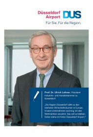 
Prof. Dr. Ulrich Lehner, Präsident IHK Düsseldorf<br />Client: Flughafen Düsseldorf GmbH