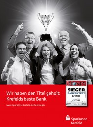 Pokal<br />Kunde: Sparkasse Krefeld
Agentur: Bruno Daum
Design & Communication