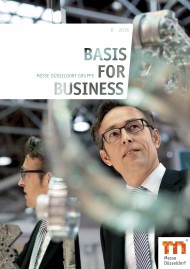 Besucher<br />Titelmotiv Messe Düsseldorf Magazin